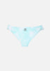 Cab Wende-Bikinihose – Blaues Batikmuster