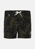 Coolz Junior-Badeanzug – Khaki Tropical Print