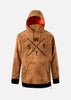 Veste Softshell Orbital - Marron Tie and Dye