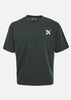 Paint T-Shirt - Tannengrün