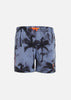 R-Rainbow Junior Badeanzug - Blau Grau Wasserpalme