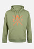 Kapuzenpullover Spray Junior – Olive