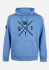 Junior Hoodie Spray - Blau