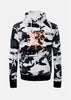 Sweat à capuche Spray Junior - Camouflage Noir et Blanc