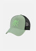 Tribe Cap – Salbeigrün und Neongrün