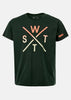 Tee-shirt Watts03 - Vert Sapin