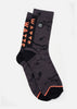 X-Bowl Socken - Anthrazitgrau Camouflage
