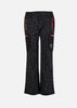 Pantalon de ski X-Elipse -  Imprimé Léopard Noir