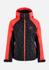 Veste de ski X-ices -  Imprimé Léopard Noir