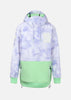 Skijacke XMOTION – Blau Grau Tie-Dye