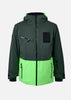 Veste de ski X-Temper - Vert Sapin et Vert Fluo