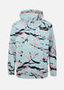 Sweat Polaire X-Track -  Camouflage Bleu Clair