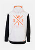 Sweat Polaire X-Track - Blanc et Noir