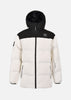 X-Back Technische Daunenjacke - Schwarz und Weiß