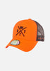 Junior Tribe Cap – Neonorange geprägt