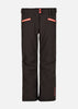 Bardo Junior Ski Pants - Dark Grey and Fluorescent Pink