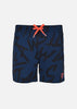 Kirra Junior Swimsuit - Navy Blue Brush 