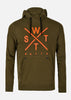 Sweat à capuche Spray Junior - Kaki