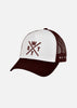 Tribe Cap - Karamell und Weiß
