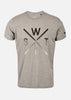 Tee-shirt WATTS06 Junior - Gris Chiné